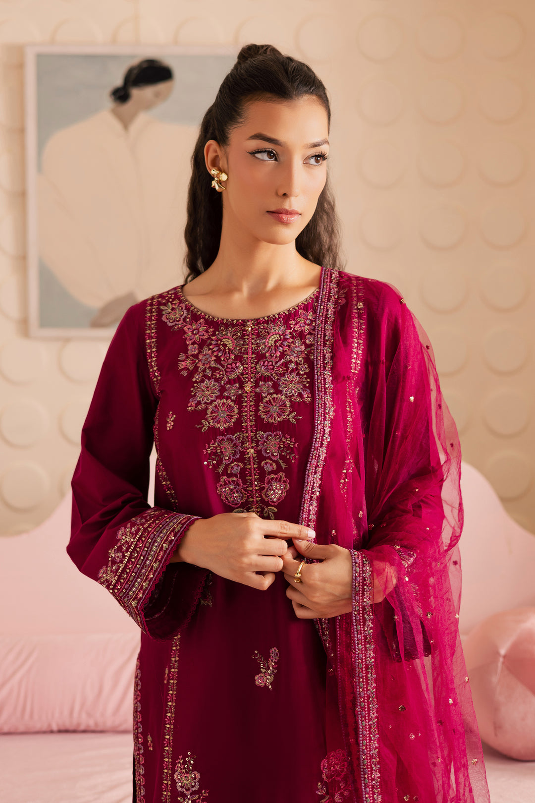 Infinix 3Pc - Embroidered Lawn Pret