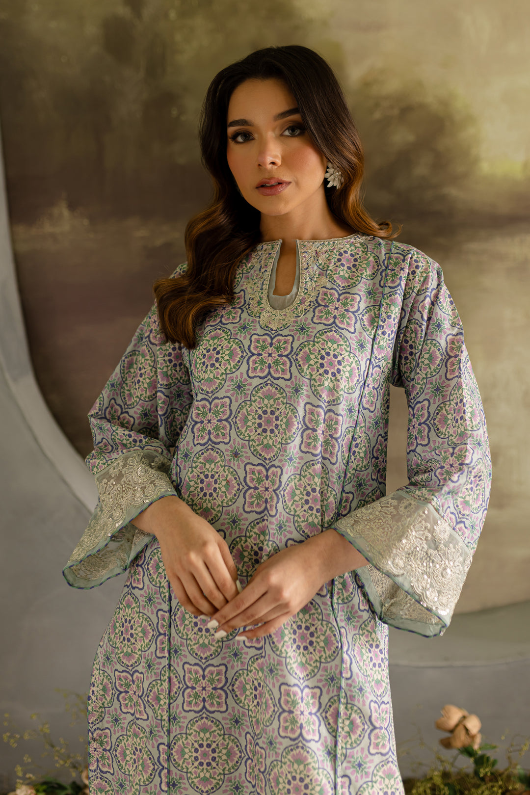 Camelia 2Pc - Printed Lawn Dress