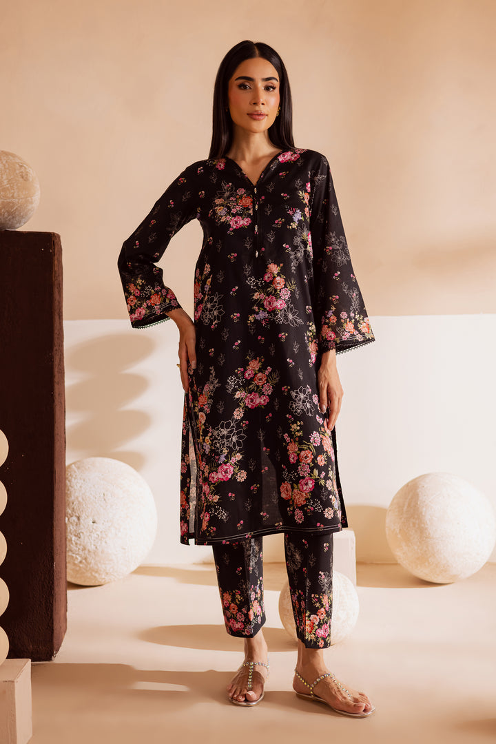 Aimah 2Pc - Printed Lawn Dress