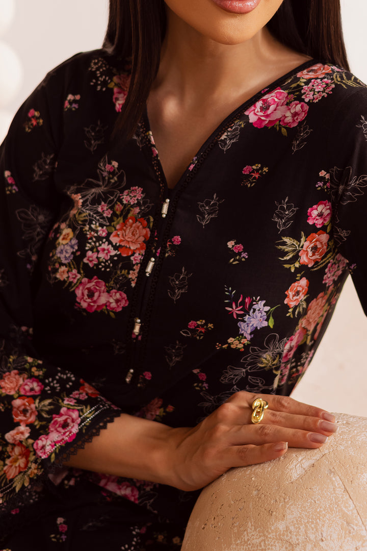 Aimah 2Pc - Printed Lawn Dress