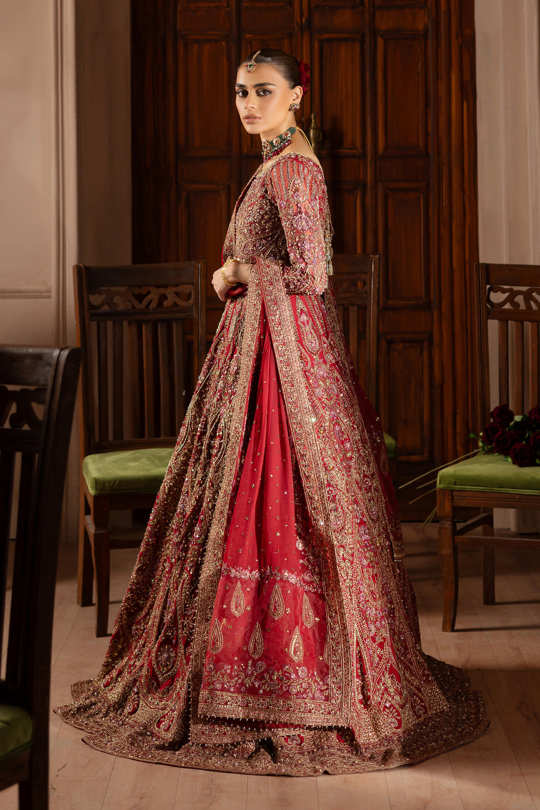 Azrina 4Pc - Bridal Dress