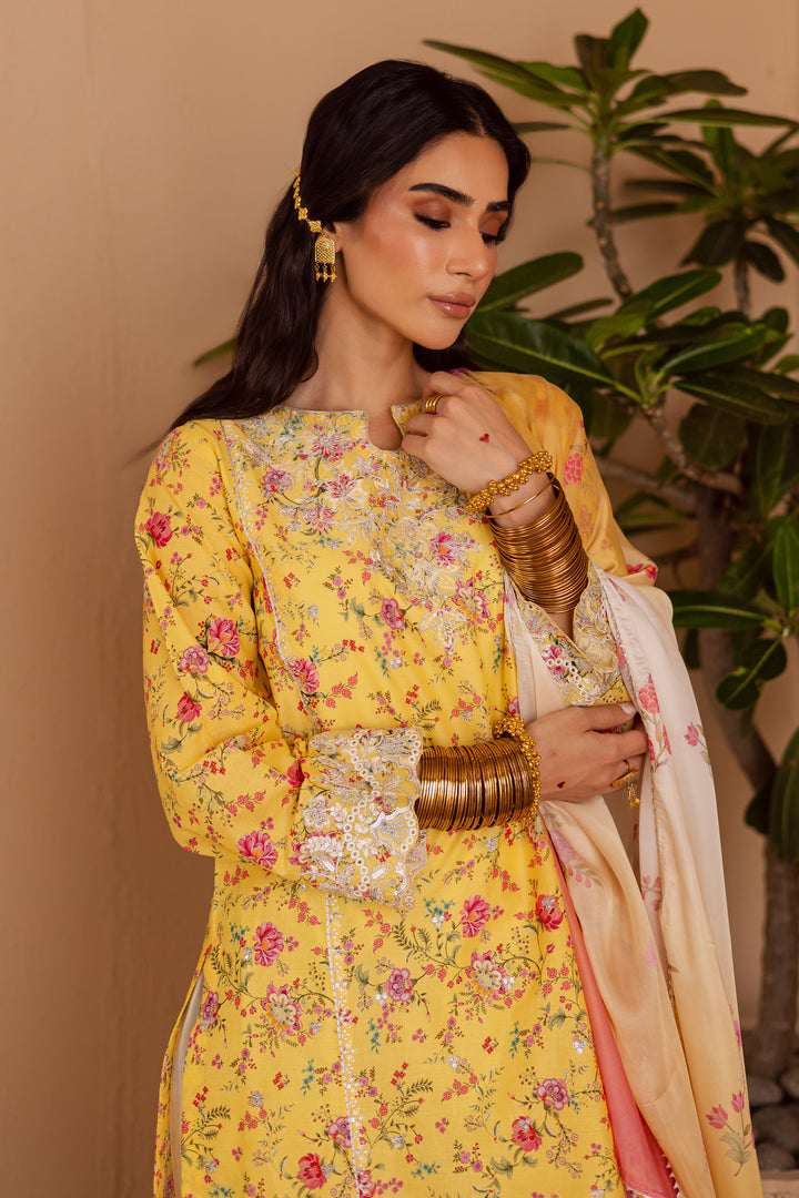 Emma 3Pc - Festive Eid Prints