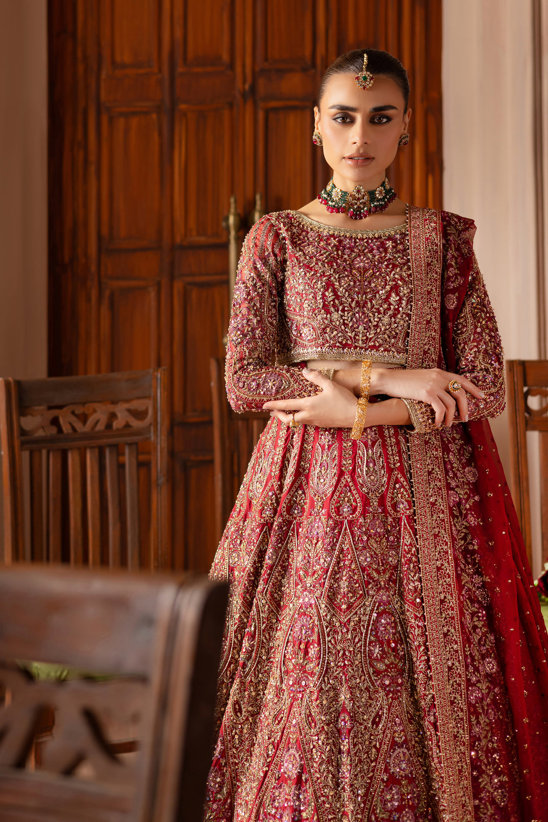 Azrina 4Pc - Bridal Dress