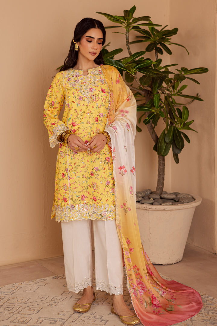 Emma 3Pc - Festive Eid Prints
