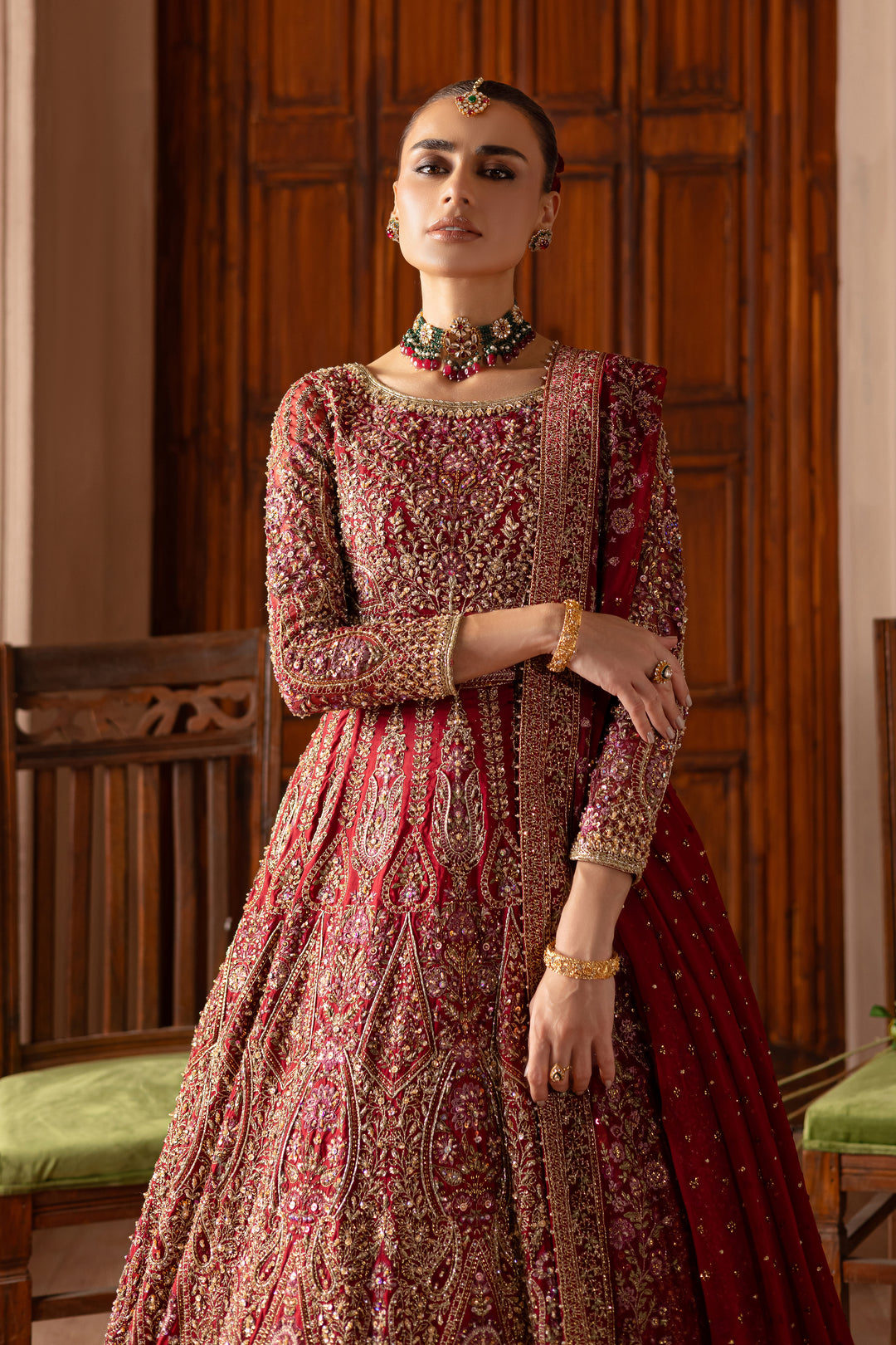 Azrina 4Pc - Bridal Dress