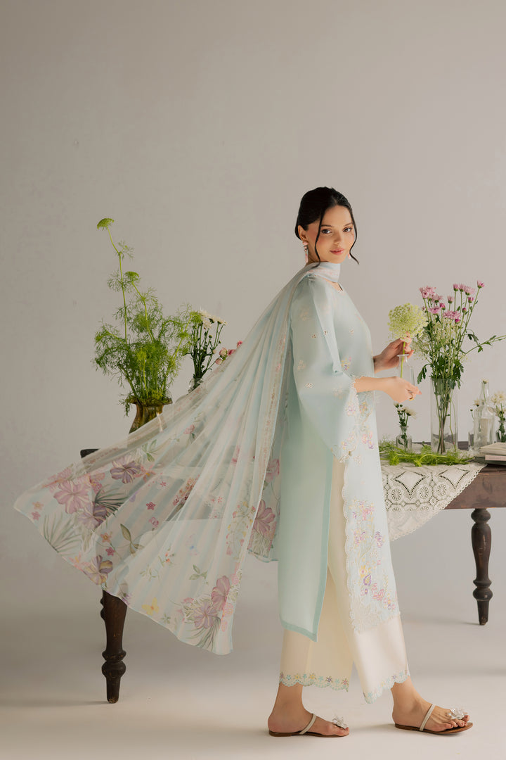 Jane 3Pc - Embroidered Lawn Dress