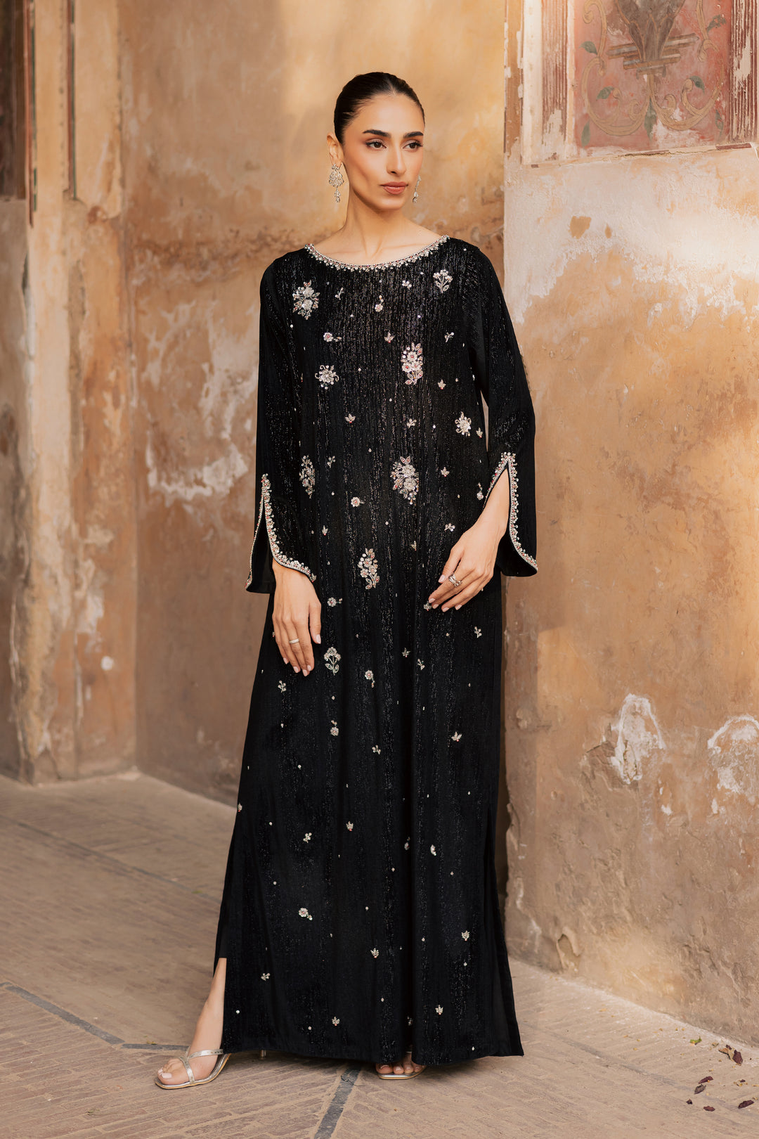 Ava 2Pc - Velvet Formal Dress