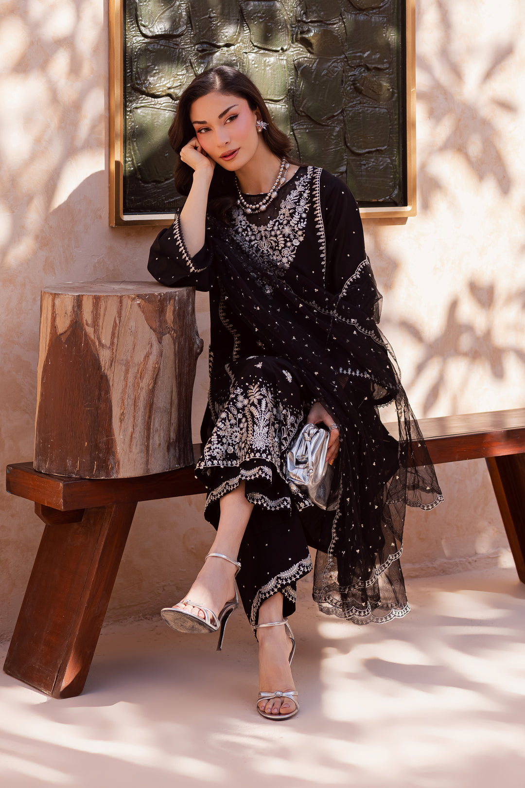 Rameesha 3Pc - Festive Embroidered Lawn