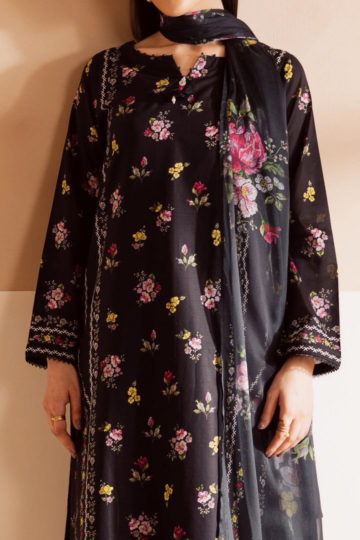 Utopia 3Pc - Printed Lawn Dress