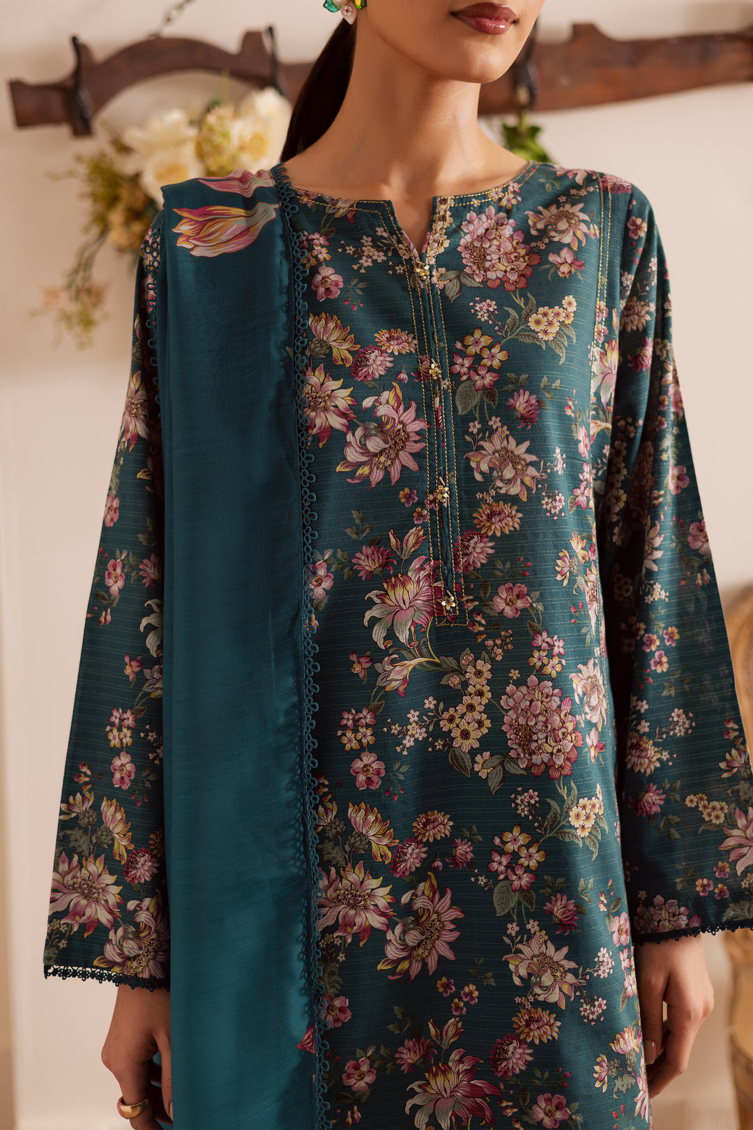 Fae 3Pc - Printed Casual Pret
