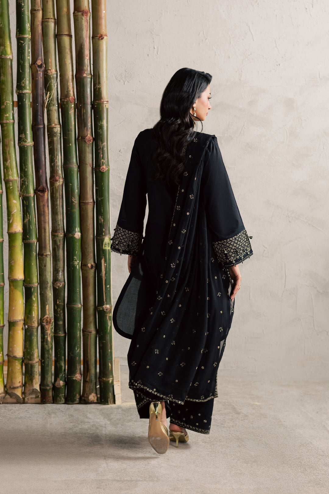 Ash 3Pc - Festive Embroidered Lawn