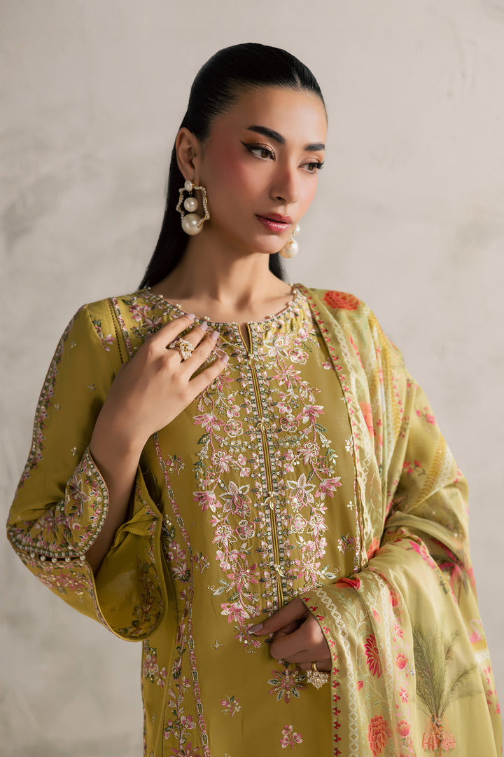 Essence 3Pc - Festive Embroidered Lawn