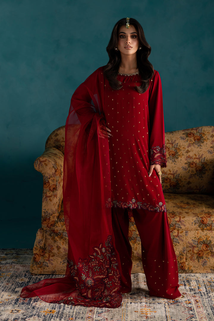 Taseen 3Pc - Georgette Luxe Pret