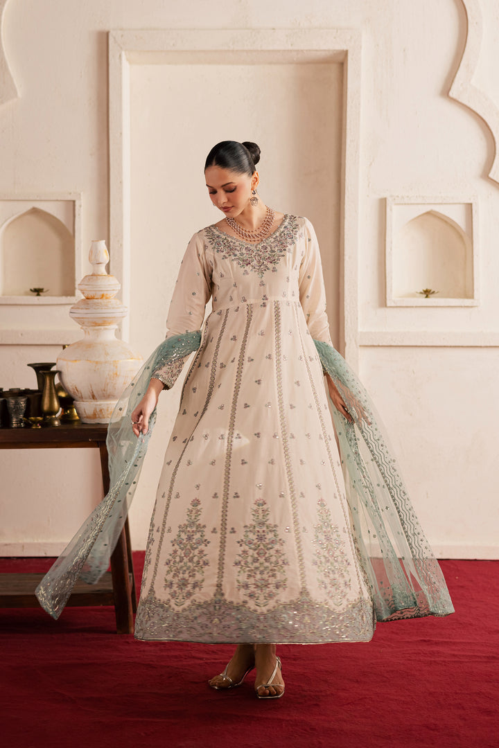 Sunehra 3Pc - Festive Embroidered Lawn