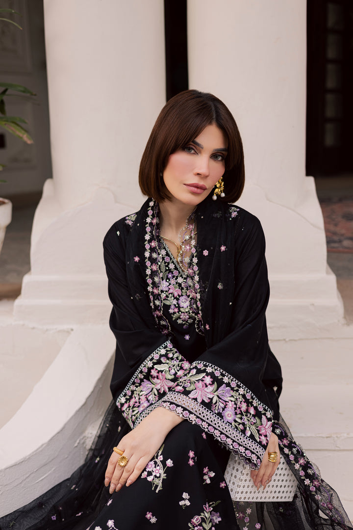 Raeqa 3Pc - Festive Embroidered Lawn