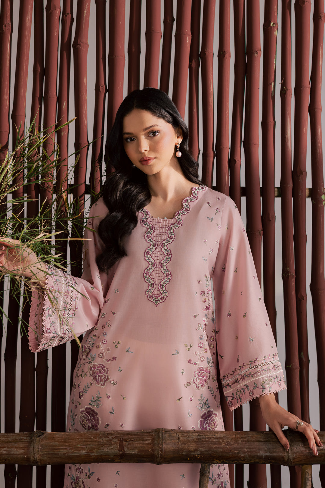 Mallow 2Pc - Embroidered Lawn Dress