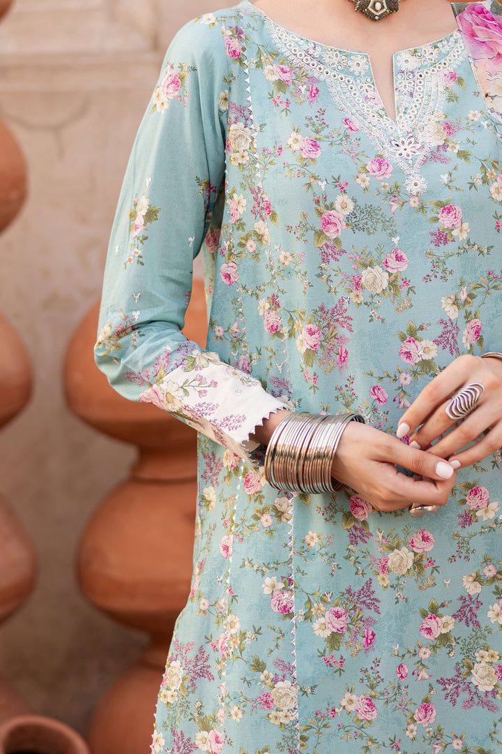 Maysa 3Pc- Printed Lawn Dress