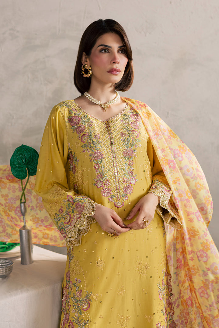 Her Soul 3Pc - Festive Embroidered Lawn