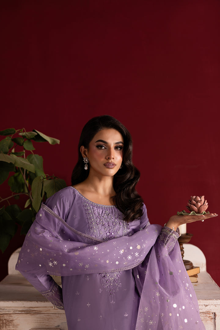 Voilet 3Pc- Festive Luxe Pret