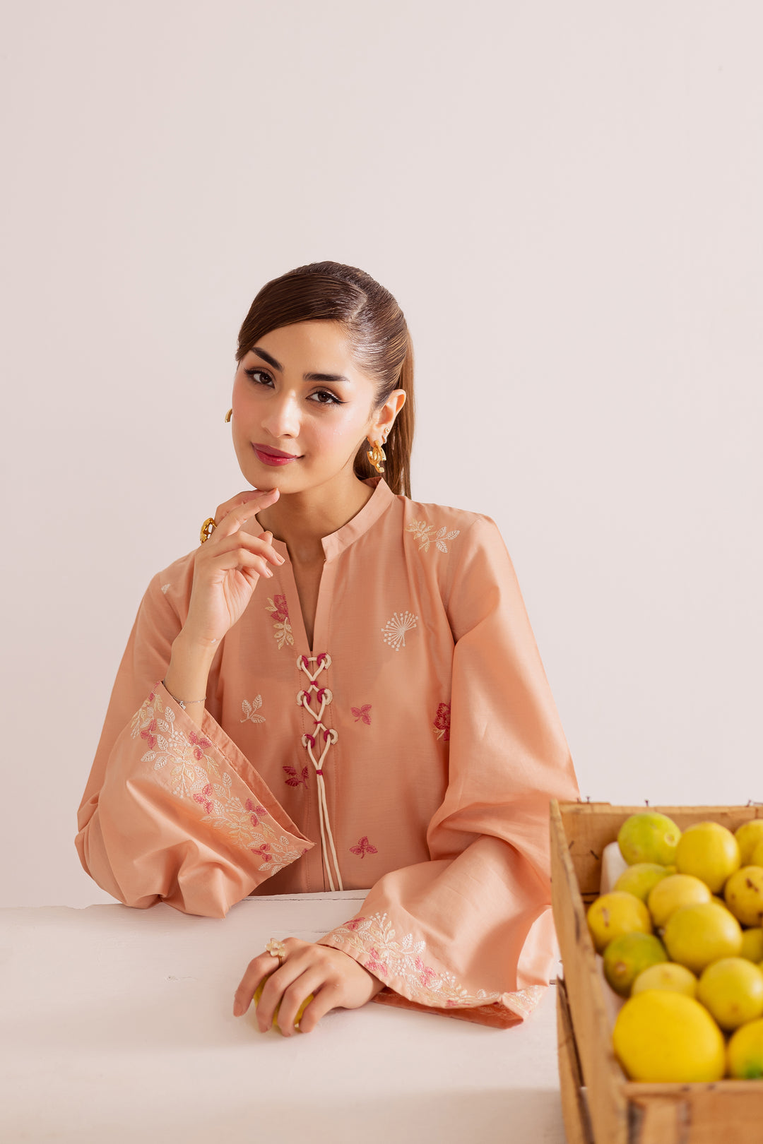 Dahlisse 2Pc - Embroidered Casual Pret