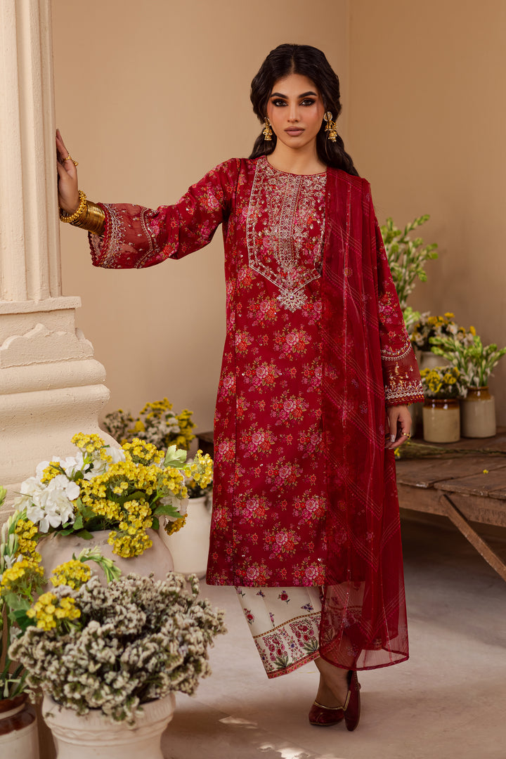 Sanam 3Pc - Festive Eid Prints
