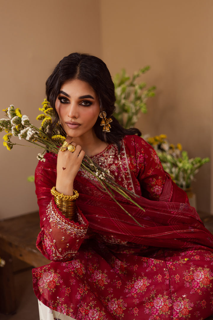 Sanam 3Pc - Festive Eid Prints