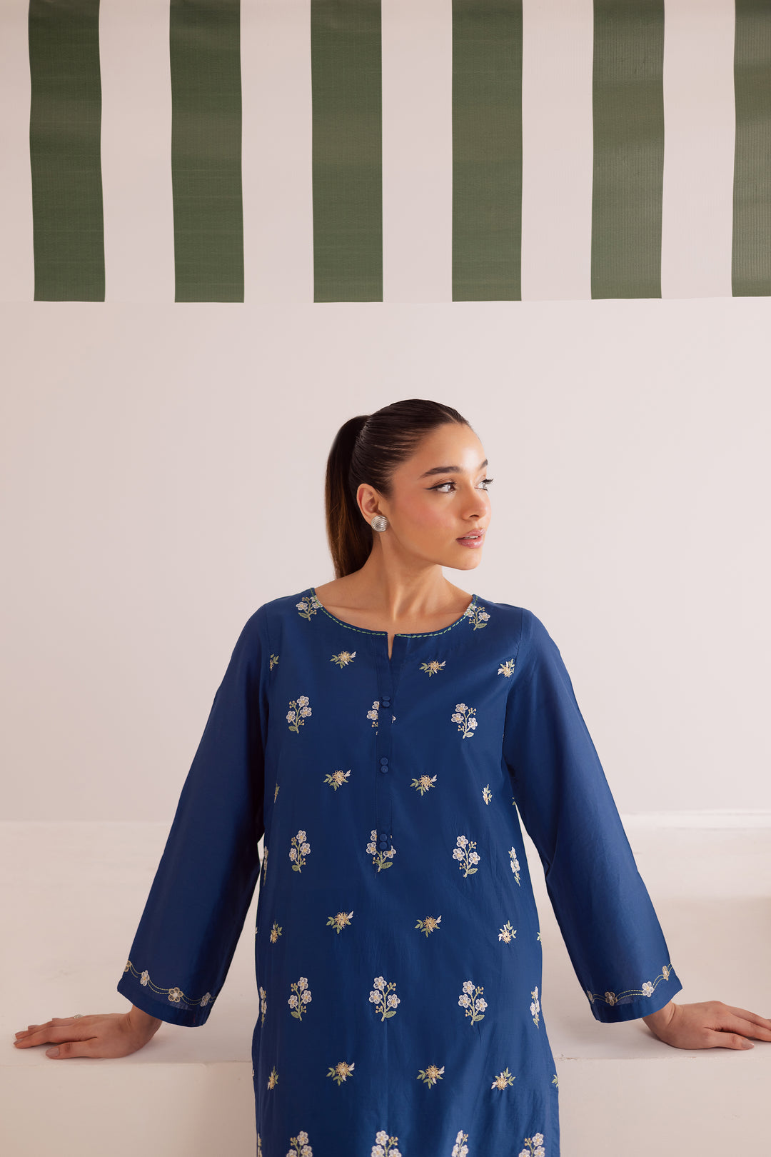 Buji Flies 2Pc - Embroidered Casual Pret