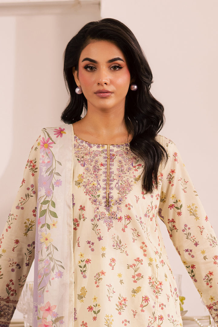 Jules 3Pc - Printed Lawn Dress