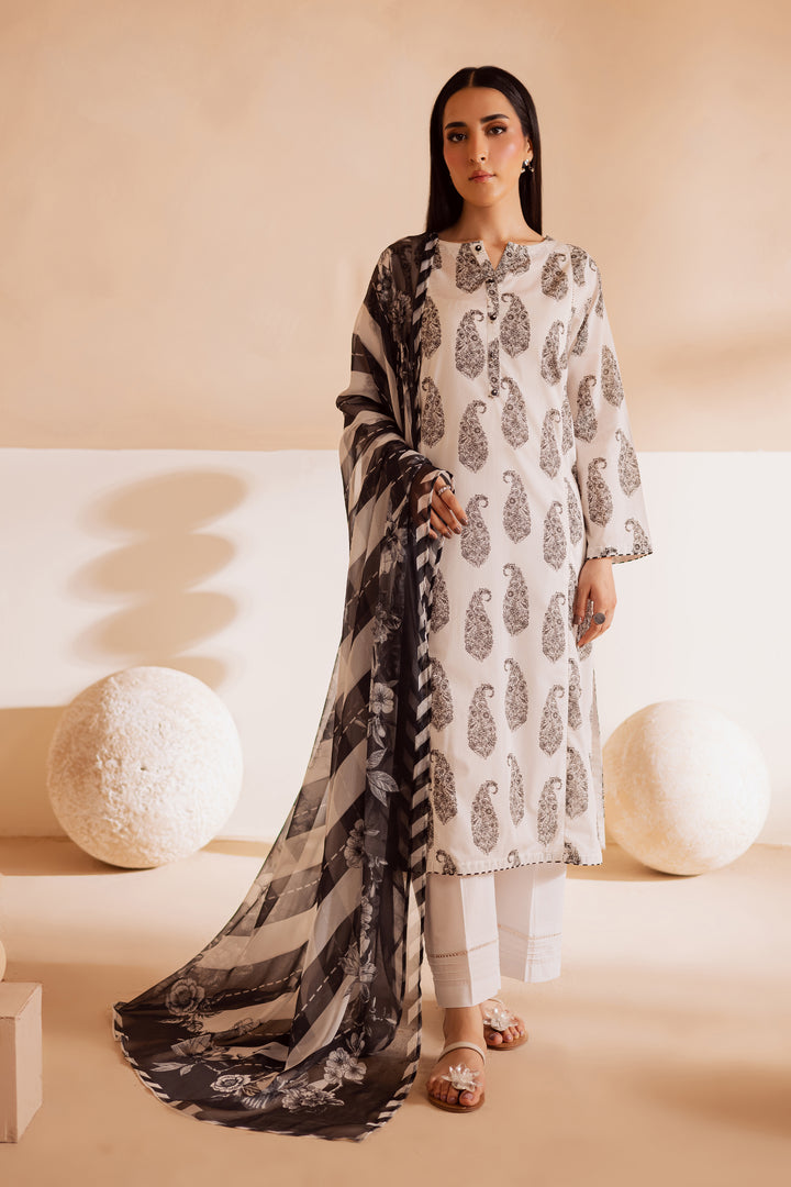 Kakashi 3Pc - Printed Lawn Dress