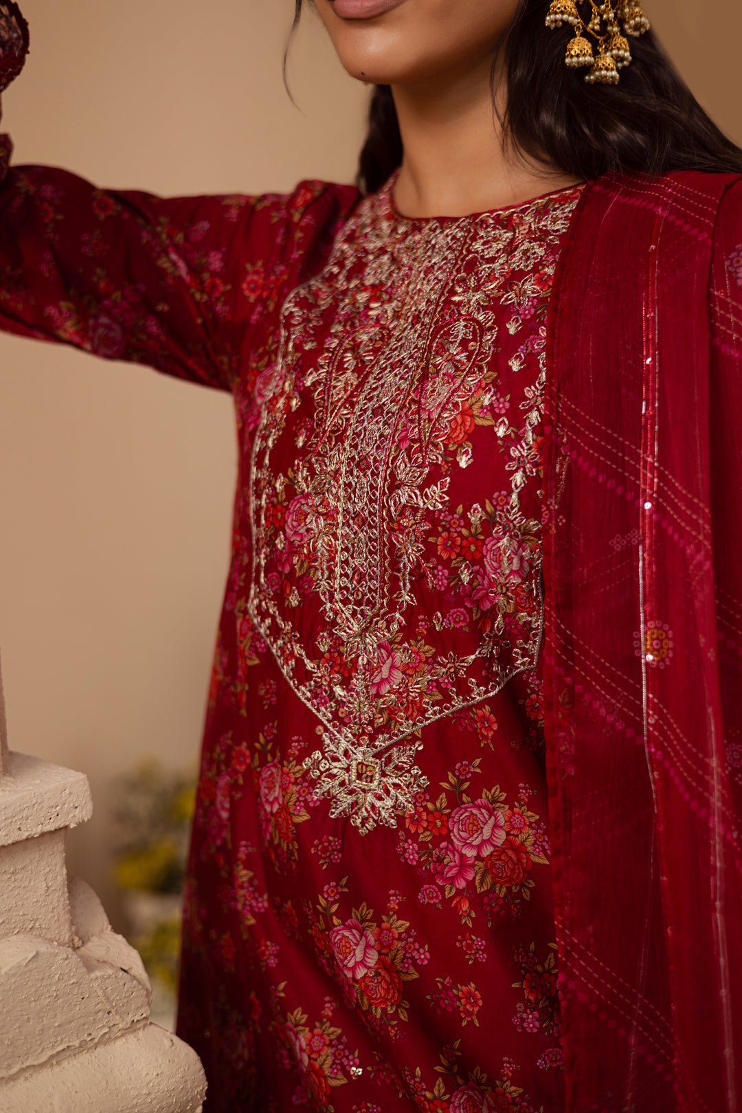 Sanam 3Pc - Festive Eid Prints