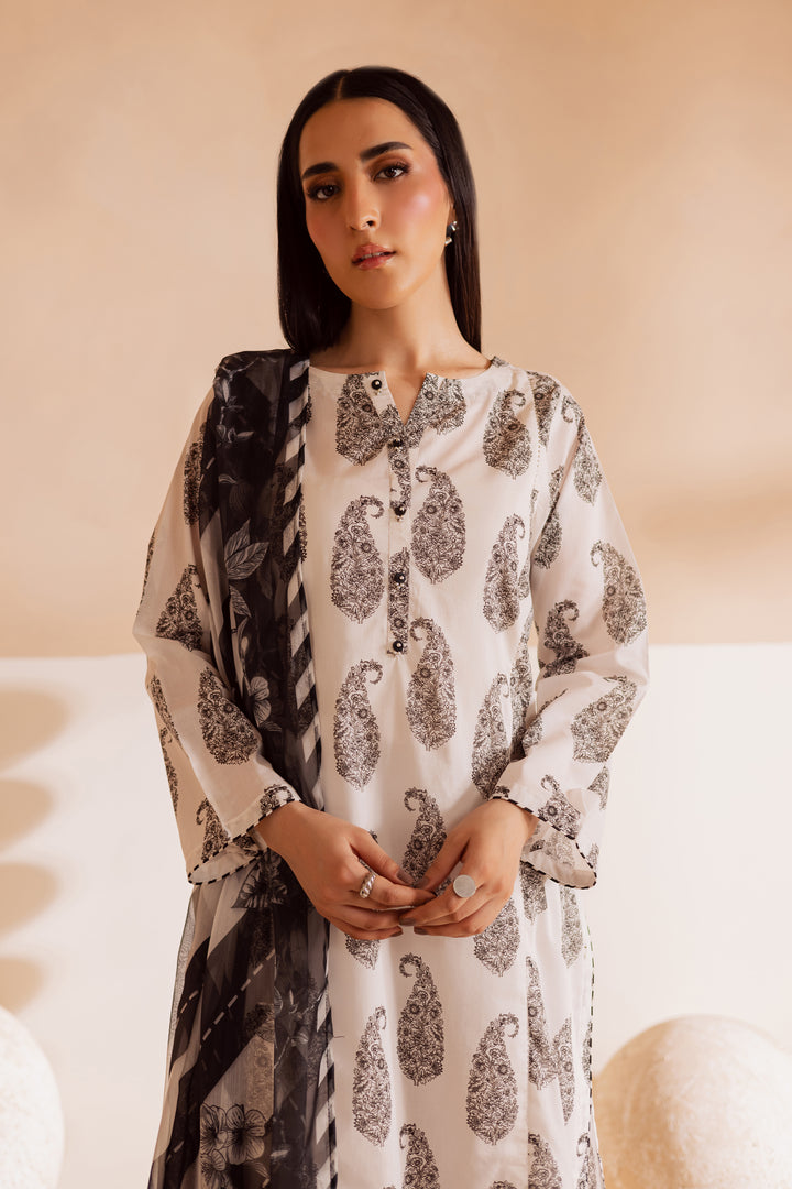 Kakashi 3Pc - Printed Lawn Dress