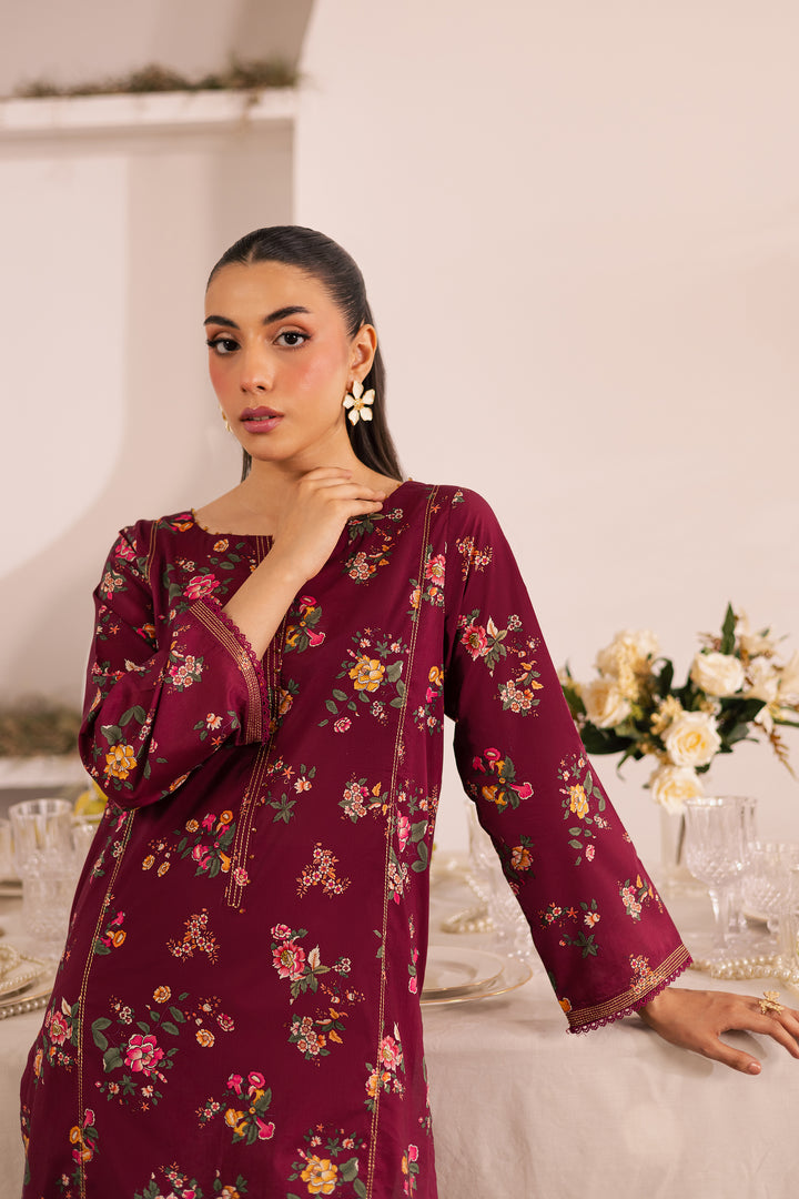 Shizumi 2Pc - Printed Lawn Dress