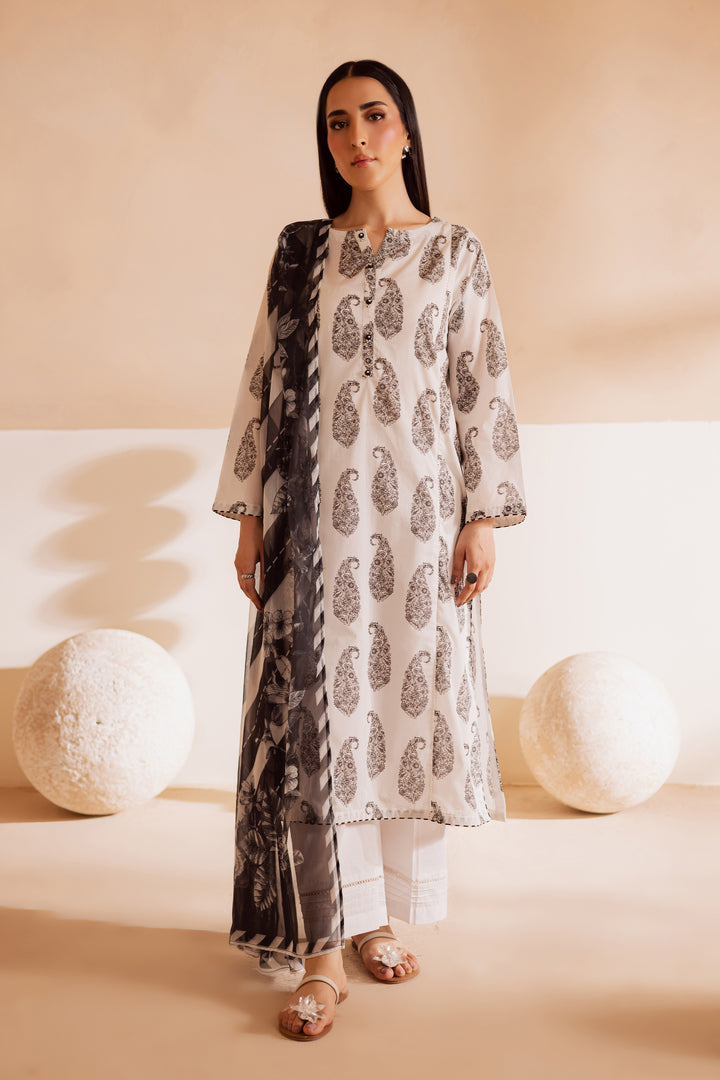Kakashi 3Pc - Printed Lawn Dress