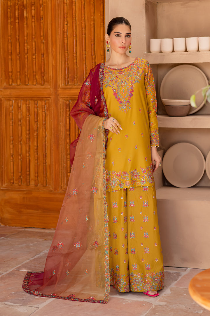 Arwen 3Pc - Embroidered Luxe Pret