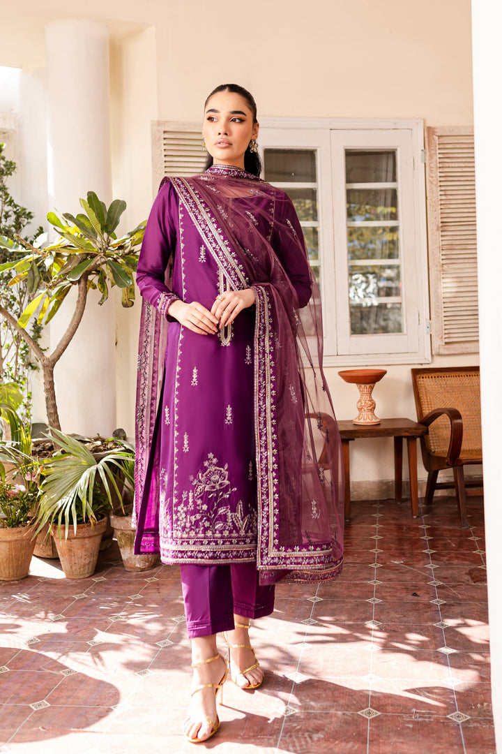 Nera 3Pc - Embroidered Lawn Dress - BATIK