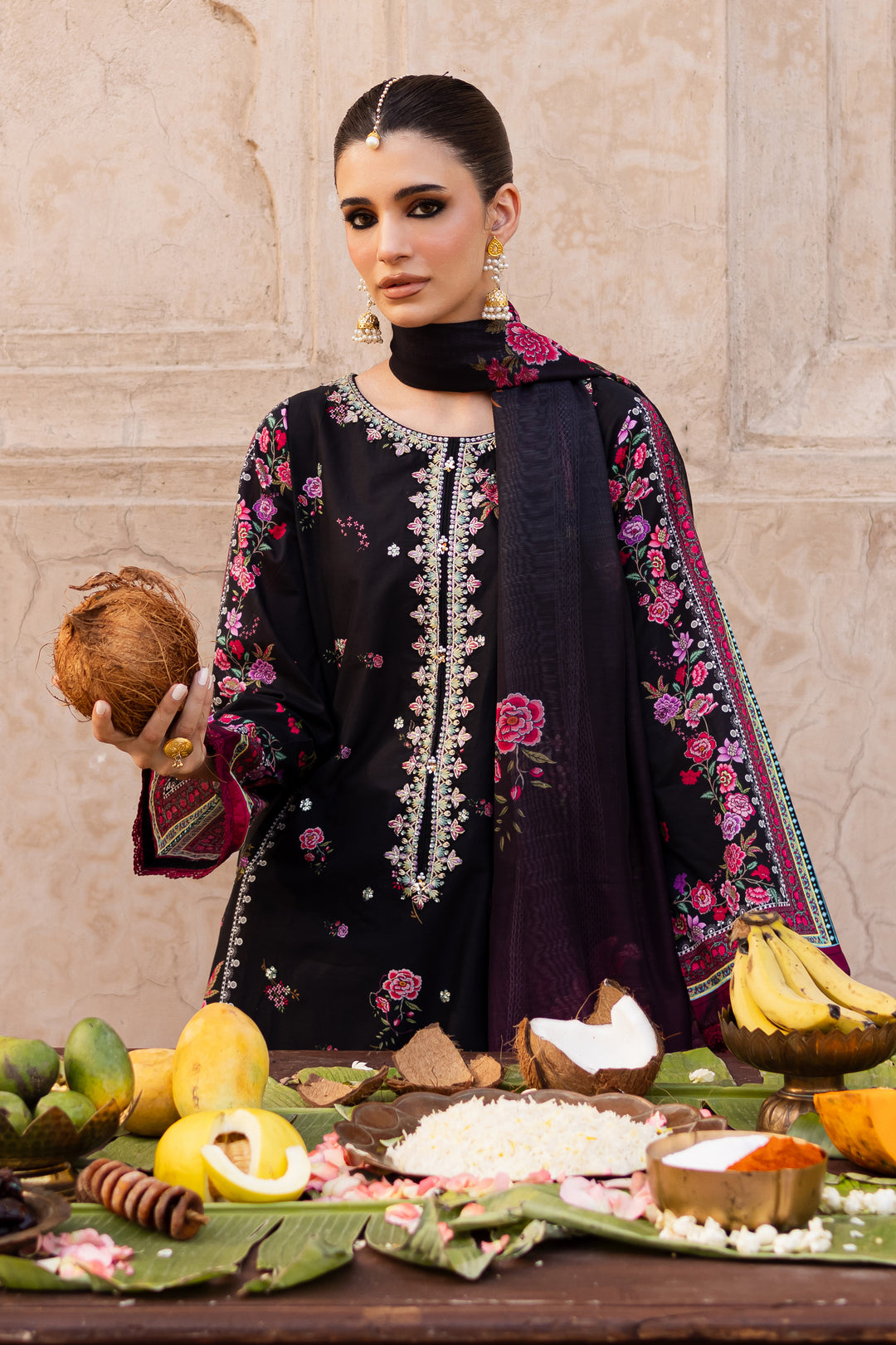 Skylar 3Pc - Festive Eid Prints