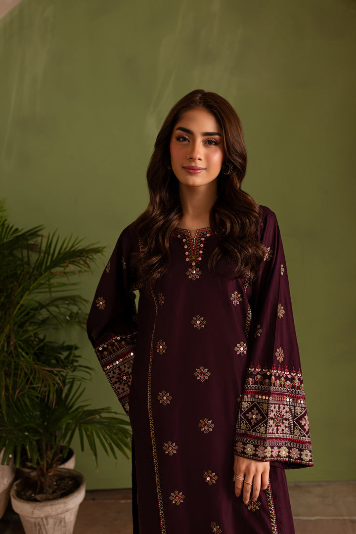 Imperial 2Pc - Embroidered Lawn Dress