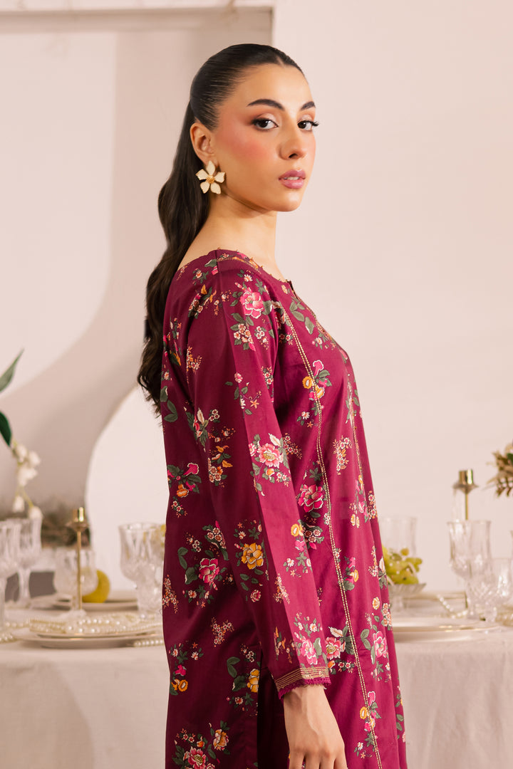 Shizumi 2Pc - Printed Lawn Dress