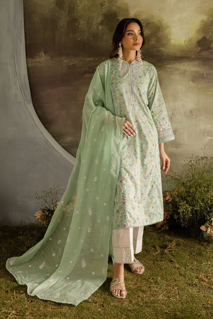 Laya  3Pc - Printed Lawn Dress