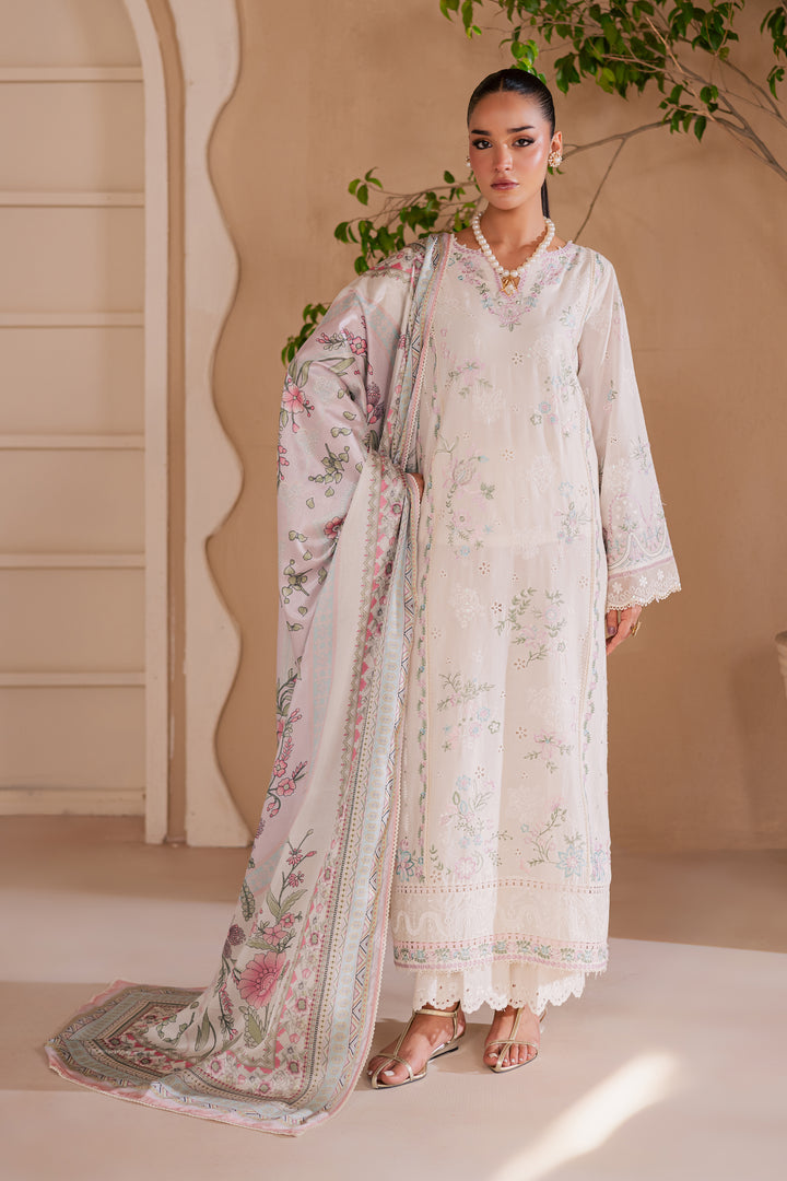 Mihrimah 3Pc - Embroidered Lawn Dress