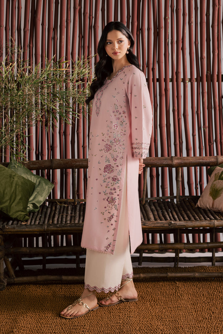Mallow 2Pc - Embroidered Lawn Dress