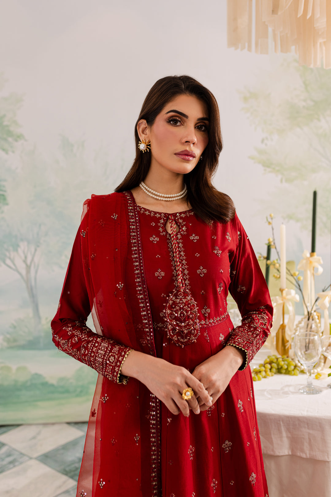 Gullposh 3Pc - Embroidered Lawn Dress