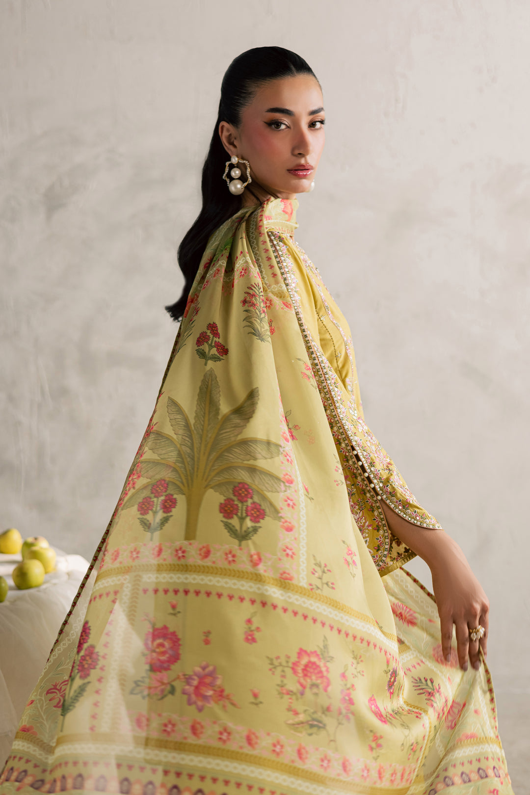Essence 3Pc - Festive Embroidered Lawn
