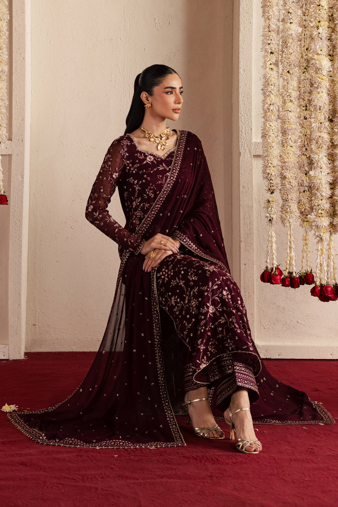 Omaira 3Pc - Festive Luxe Pret