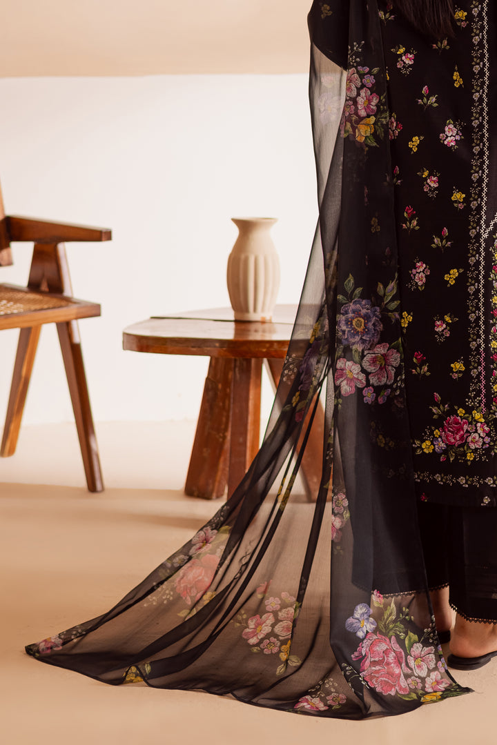 Utopia 3Pc - Printed Lawn Dress