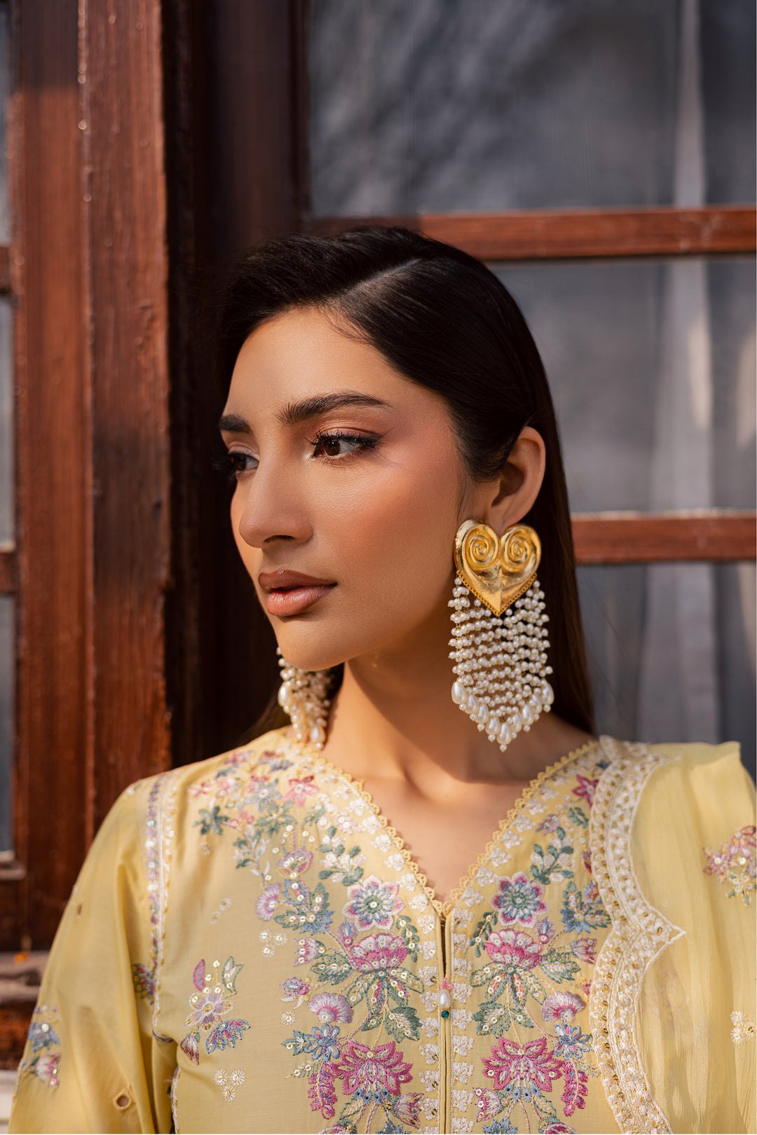 Sundip 3Pc - Festive Embroidered Lawn