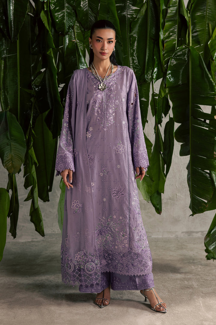 Lavena 3Pc - Festive Embroidered Lawn
