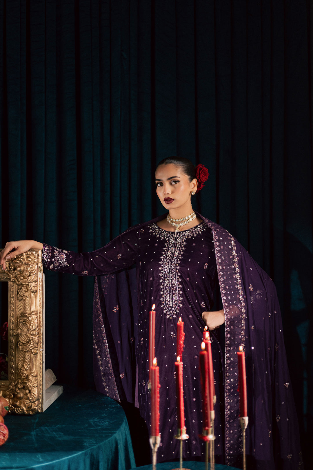 Odin 3Pc - Velvet Formal Dress