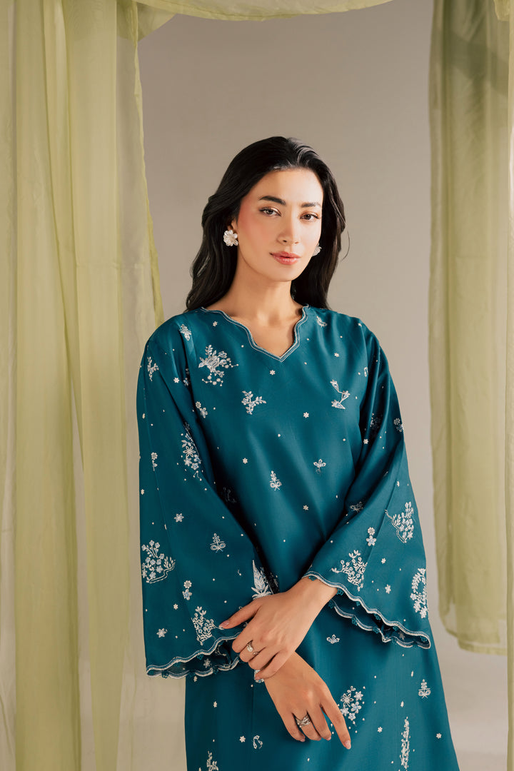 Sugar Sky 2Pc - Embroidered Lawn Dress