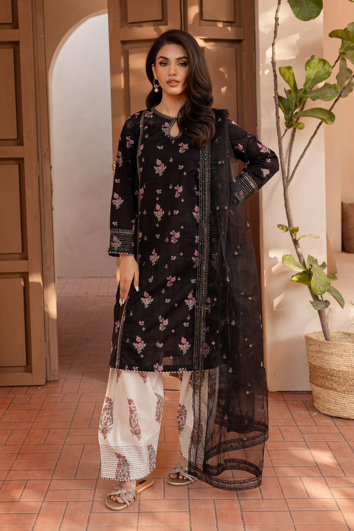 Siyaan 3Pc - Printed Lawn Dress